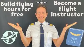 Build flying hours for free/ BECOME a PILOT and FLIGHT INSTRUCTOR / SHARE your flights with your Pax