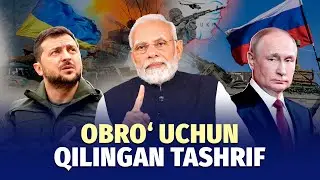 Putinning “qadrdon do‘sti” Kiyevda. Modi nega Ukrainaga bordi?