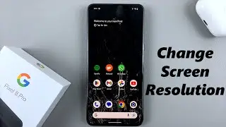 How To Change Screen Resolution On Google Pixel 8 / Pixel 8 Pro