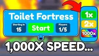 TOILET TOWER DEFENSE BUT WITH 1000X SPEED...