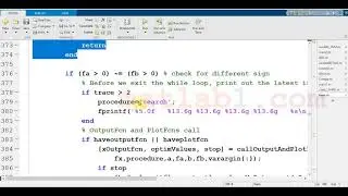 Loop and conditional statements in MATLAB