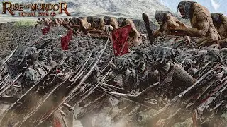 Battle of Azanulbizar for Moria | Dwarfs VS Orcs of Moria | 30,000 Units - Rise Of Mordor