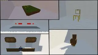Minecraft - House Interior Decorations l Build Ideas and Hacks