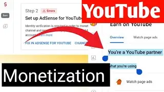 YouTube channel monetize kaise kare Google AdSense identity verification passport kaise upload Karen