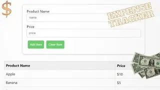 Expense Tracker Using React #ReactExpenseTracker #ReactTutorial