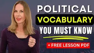 POLITICAL VOCABULARY 🇺🇸 Common Words & Phrases You Should Know