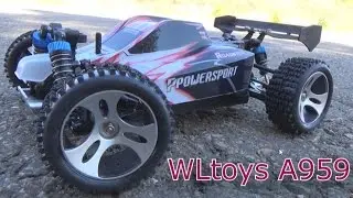RC Багги WLtoys A959  Машинка на радиоуправлении из Китая Полноприводная Unboxing RC car
