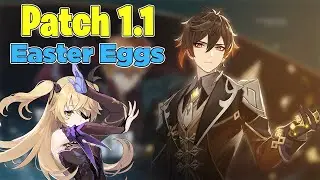 Genshin Impact 1.1 Easter Eggs & FREE PRIMOGEMS