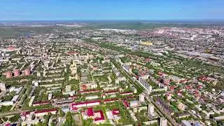 Караганда с высоты птичьего полёта. Смотреть в 4К разрешении