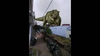 Jurassic world / green screen dinosurs / T Rex dinosurs / green screen dinosurs