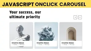 How to create Scrolling Image Carousel with HTML,CSS JAVASCRIPT | Javascript project