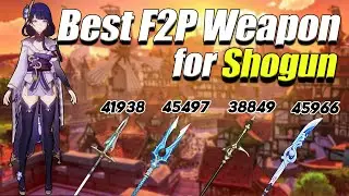 Best F2P weapon for Raiden Shogun | Genshin Impact
