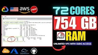 🔥 How to Get a FREE VPS with 72-Core CPU & 754GB RAM + Full Sudo Access! | No Credit Card Required
