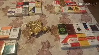 Моя коллекция сигарет 80-х годов