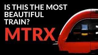 Is this the most beautifully colored train? MTRX Stockholm-Gothenburg