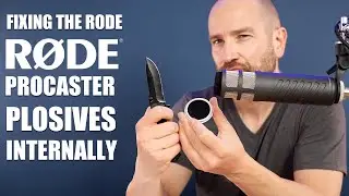 How to fix the Rode Procaster Plosives Internally for $3.00