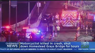 Fatal Crash Shuts Down Homestead Grays Bridge
