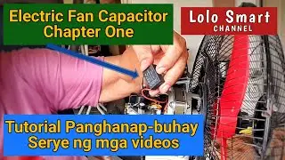 How to test, connect Electric Fan Capacitors a preparation as a guide to create your own REPAIR SHOP