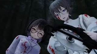 【OC MMD】Protect my sister...cover up her crimes(Kitazawa yui/Kitazawa yuichi)