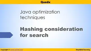 Java optimization techniques - Hashing consideration for search