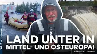 HOCHWASSER IN EUROPA: Überschwemmungen in Deutschland, Österreich, Tschechien, Polen und Rumänien!