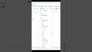 Creating barcodes in GSheets #googlesheets #microsoft #exceltricks #exceltips #excel #tips #learn