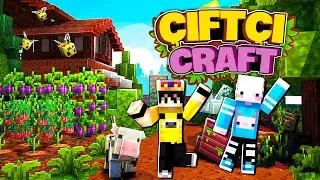 ÇİFTLİĞİME HOŞGELDİNİZ!!! | Minecraft ÇiftçiCraft #1