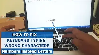 FIX Laptop keyboard typing wrong letter | Solve laptop keyboard types wrong characters