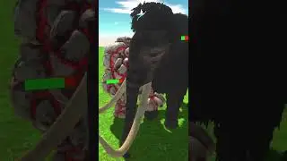 LAVA GOLEM VS WOOLLY MAMMOTH - ARBS - Animal Revolt Battle Simulator #battle #battlesimulator #games