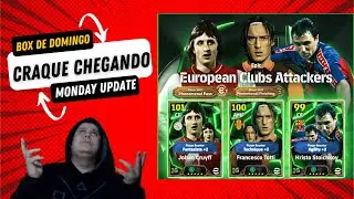 TODO MUNDO QUER ESSE JOGADOR 😍 - CRUYFF CHEGANDO 🔥/ BOX IMPETO DUPLO DE DOMINGO (MONDAY UPDATE)