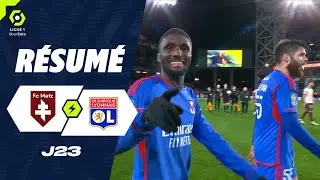 FC METZ - OLYMPIQUE LYONNAIS (1 - 2) - Highlights - (FCM - OL) / 2023-2024
