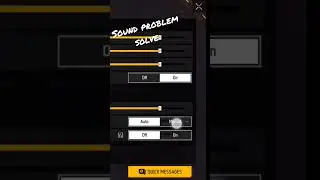 sound problem solve 
