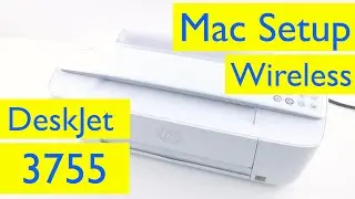 HP DeskJet 3755 Setup: Mac - Wireless Setup/Wifi Setup - All-in-one printer