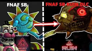 FNAF SB RUIN TRAILER REACTION.