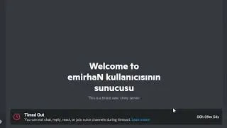 DİSCORD BOT İLE TİMEOUT ATMA ! - TİMEOUT BOT ALTYAPI - Discord Bot Altyapı 2022 - Discord js