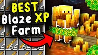 BEST BLAZE XP Farm in Minecraft Bedrock 1.21!