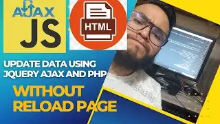 Update data using jQuery Ajax and PHP without reload the webpage
