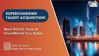 RChilli Exhibits at CloudWorld Tour 2024