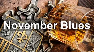 November Blues - Rainy Mood Blues and Rock Music for Dark Autumn