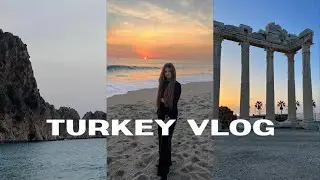 Vlog Турция Аланья, античный город Сиде