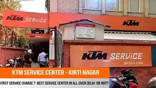KTM Service Center - Kirti Nagar | Lockdown Service - KTM Duke 250 BS6 2020 | First Service