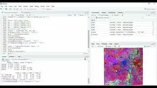 Principal Component Analysis of Raster images in R