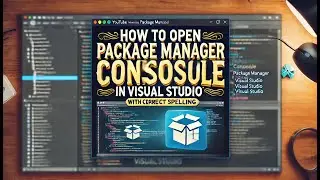 How to open Package Manager Console in Visual Studio 2022