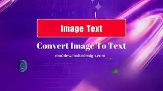 How to convert an image into text form | Extract text from an image