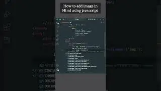 How to add image in html using javascript