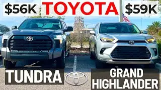 Что купить за $60K? Toyota Tundra SR5 или Grand Highlander?