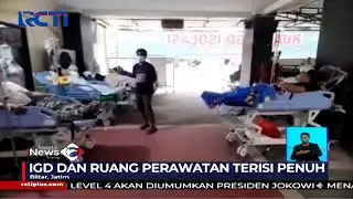 IGD dan Ruang Perawatan RSUD Blitar Penuh 