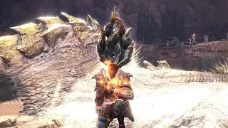MHW Iceborne | Gold Rathian Hunting Horn Solo in 
