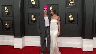 JUSTIN & HAILEY BIEBER | Fashion Cam | 2022 GRAMMYs