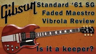 Gibson SG Standard '61 Faded Maestro in Vintage Cherry Review - Should I Buy It? #gibsonguitars